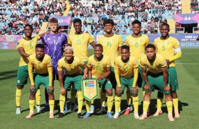 After a come-from-behind win over the USA, Amajita qualified for the last 16 of the u20 FIFA World Cup. Photo: Safa.net.
