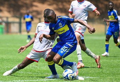 After losing to Chippa United in a group stage game, Cape Town City turned the tables on the East London club in the final of the Engen Champ of Champs. Photo: Engen Sports on Facebook.
