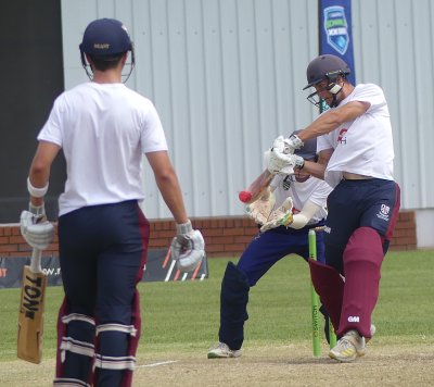 Westville captain Kyle McGough produced a superb innings in the final of the Switch Schools SA20 - Volume Two competition to lead his team to the KZN Coastal title. Photo: Brad Morgan.