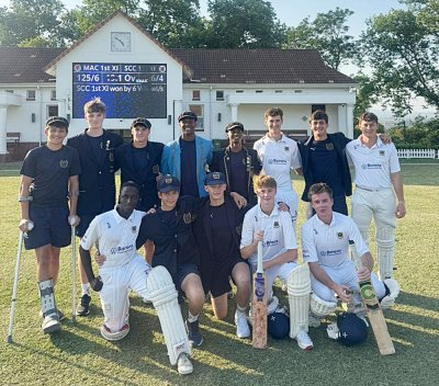 St Charles won through to the KZN Inland final of the Switch Schools SA20 - Volume T20 with a win over their Pietermaritzburg rivals, Maritzburg College. Photo: St Charles College on Facebook.