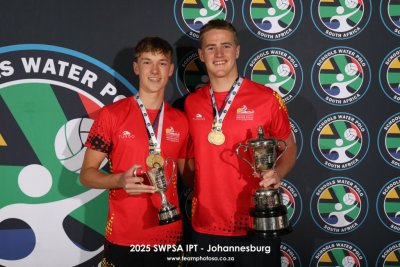 Dylan Wiggill (Goalkeeper of the Tournament) and James Crick (Player of The Tournament) were also selected in the SA Schools' squad. Photo: TeamPhoto SA