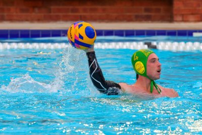 Benjamin Spall starred with five goals for the Aussie Crocs, but it wasn't enough to see them to victory over KwaZulu-Natal A. Photo: Hannes Nienaber.