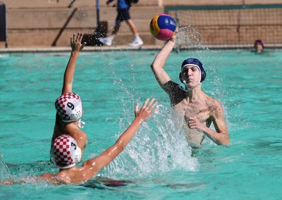 The Competition in St David's Fourvière Pool has been keen. Photo: Hannes Nienaber.