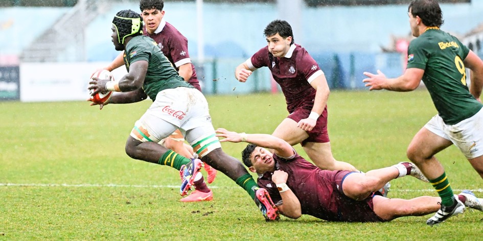 Junior Boks complete Georgian tour with victory in tough conditions