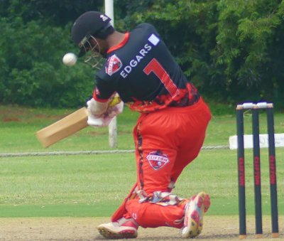 Clifton captain Shiraz Perumal led his team to a strong bounce-back win over St John's College (Harare). Photo: Brad Morgan.