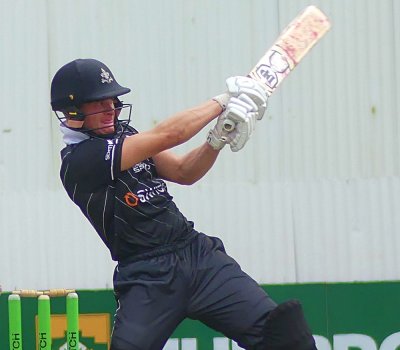 Hilton College 1st XI cricket captain, Robert Burman. Photo: Brad Morgan.