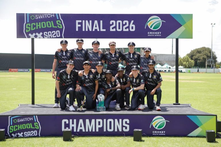Jeppe champion of the Switch Schools SA20 of 2026