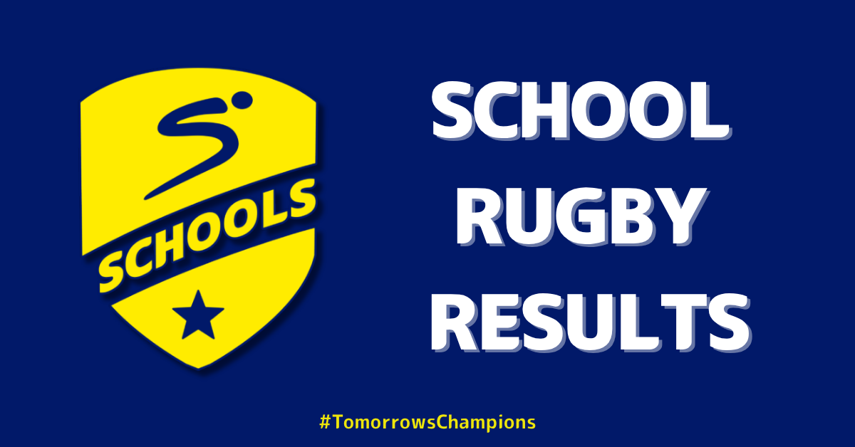 School Rugby Results – 21 March 2026
