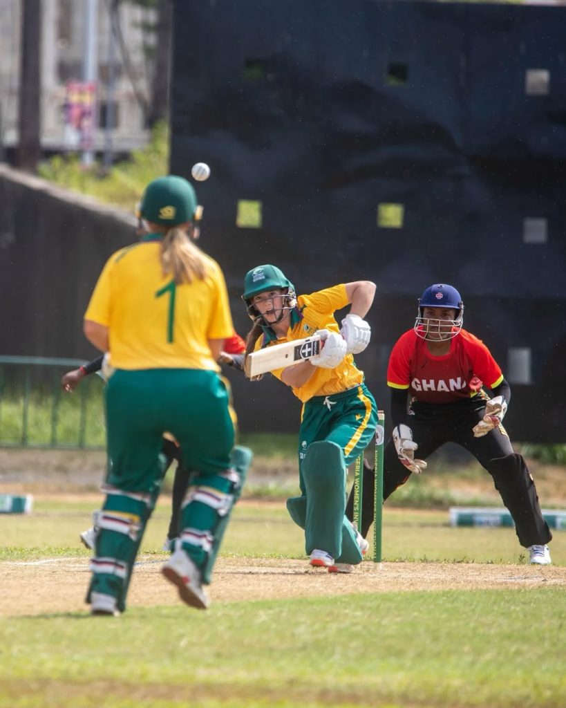 Van Voorst Inspires SA u19 Women to Emphatic Start in the Patricia Kambarami Cup