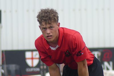 Clifton College built up a 13-point lead over St John's College (Harare) but couldn't hold on and went down by four points. Photo: Brad Morgan.