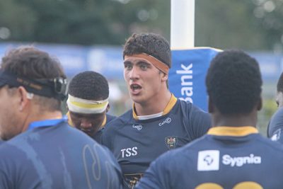 Captain Zion Smith led DHS to a hard-fought win over Hoërskool Rustenburg, which has put the Horseflies in position to complete a third unbeaten run at the Kearsney Easter Rugby Festival in a row. Photo: Kearsney College on Facebook.