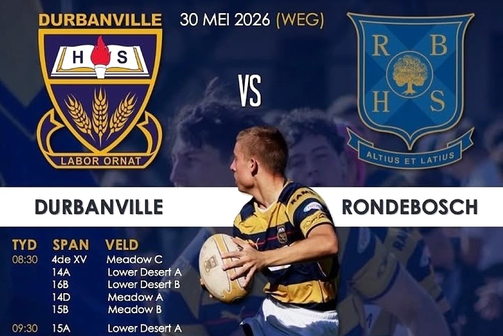 Durbies targets an upset at Rondebosch, wounded Tigers tackle Bellville