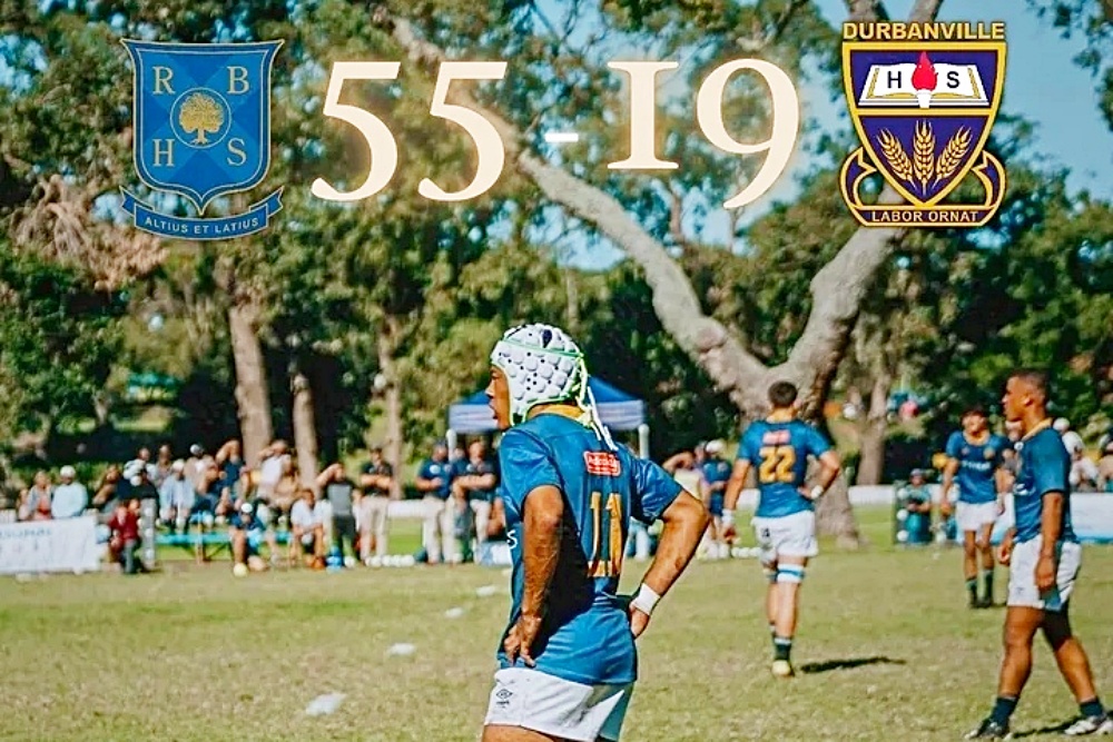 After a couple of tough losses, to Paul Roos and Stellenberg, Rondebosch rolled to a 36-point victory over Hoërskool Durbanville on Saturday. Photo: mdr_mmedia.