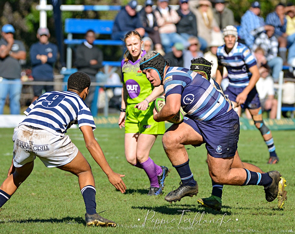 Paarl Boys' High doubled up SACS, winning a hard-fought battle 32-16 in Cape Town. Photo: Poppie Terblanche, Paarl Boys' High on Facebook.