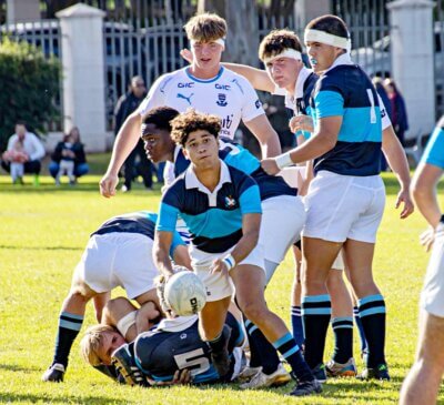 St Andrew's College scored four tries against Grey High but fell to an 18-poitn defeat on Saturday in Makhanda. Photo: St Andrew's College on Facebook.