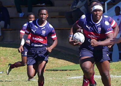 Playing at home, Westville Boys' High had KES's number, running in five tries to nil. Photo: Brad Morgan.